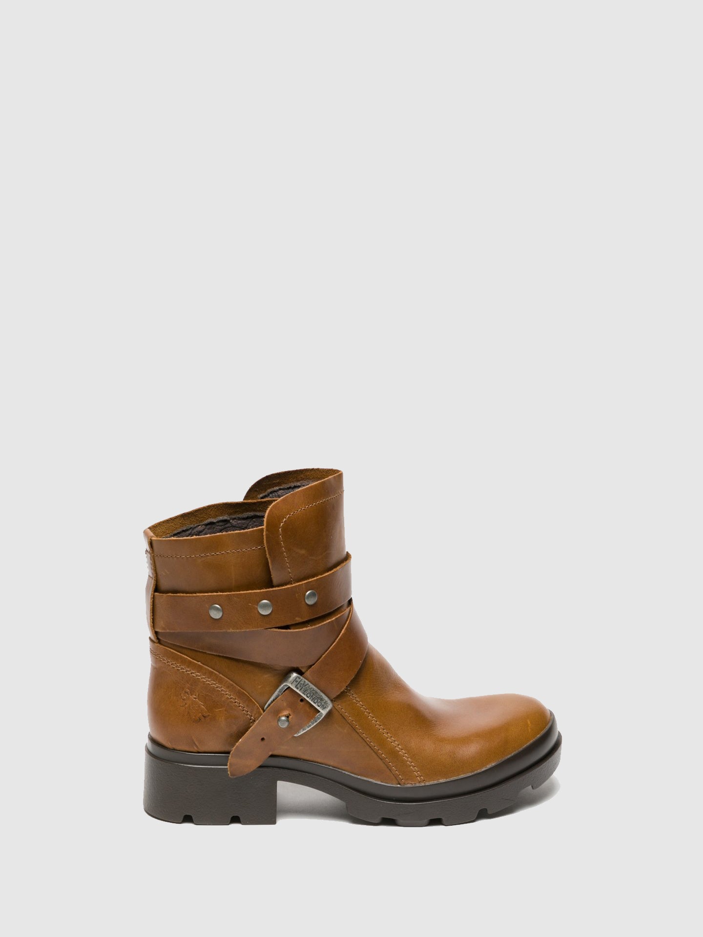 Fly London Peru Buckle Ankle Boots